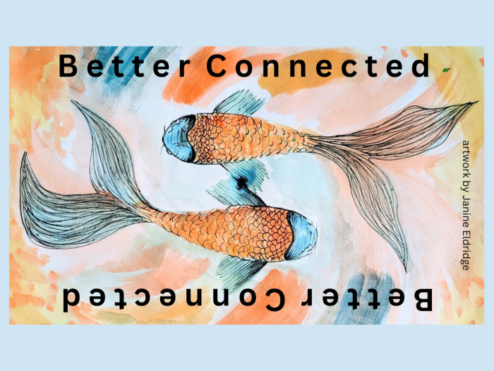 Better connected fish artwork